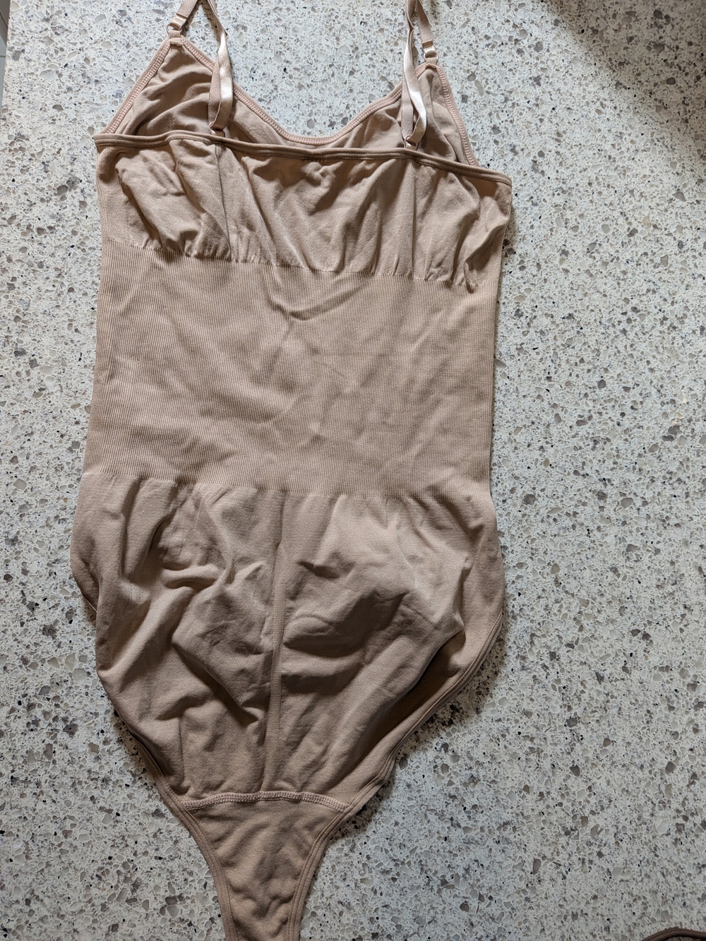 Seamless Shapewear Bodysuit in Black and Nude - Picture 7 of 8